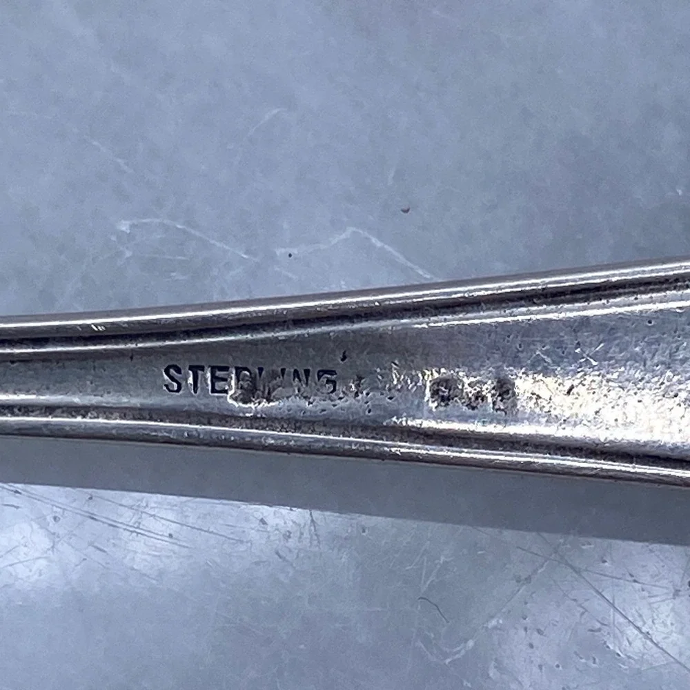 Sterling Silver Demitasse Spoon 4.25